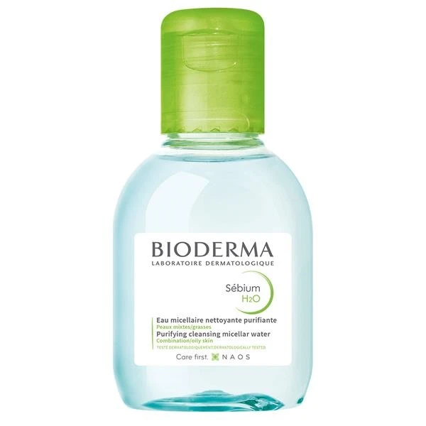 Bioderma Sebium H2O, płyn micelarny do oczyszczania twarzy i demakijażu, skóra tłusta i miesza, 100ml
