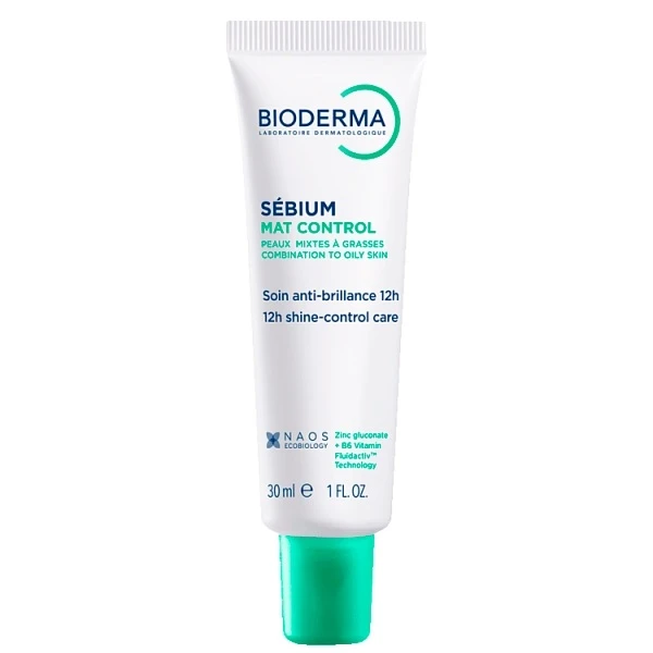 Bioderma Sebium Mat Control, matujący krem do twarzy, skóra mieszana i tłusta, 30ml