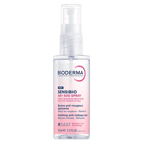Bioderma Sensibio AR+, SOS mgiełka przeciw zaczerwienieniom, 70ml