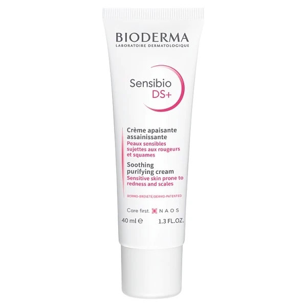 Bioderma Sensibio DS+, krem przeciw podrażnieniom, 40ml