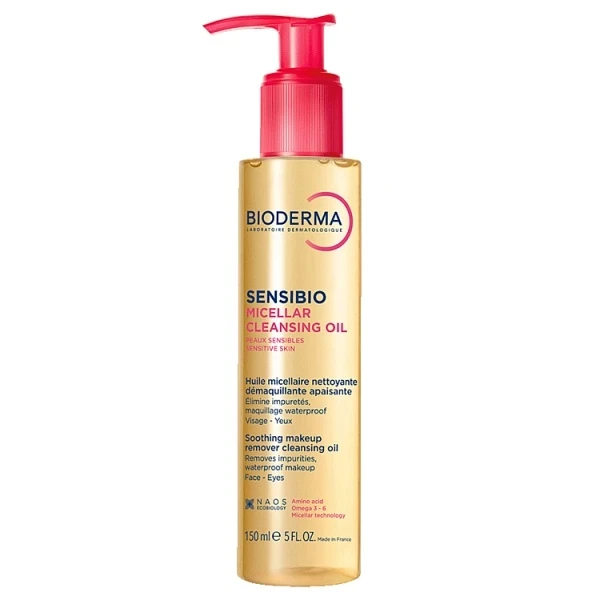 Bioderma Sensibio Micellar Cleansing Oil, oczyszczający olejek micelarny, 150ml