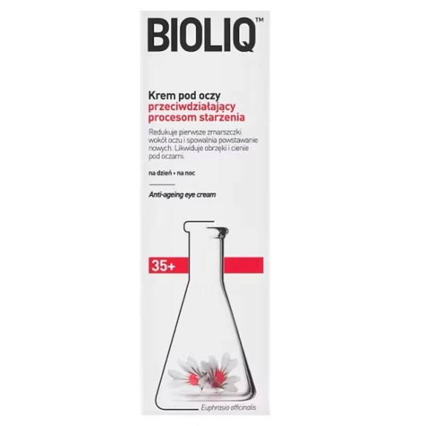 Bioliq 35+, krem przeciwdziałający procesom starzenia, pod oczy, 15ml
