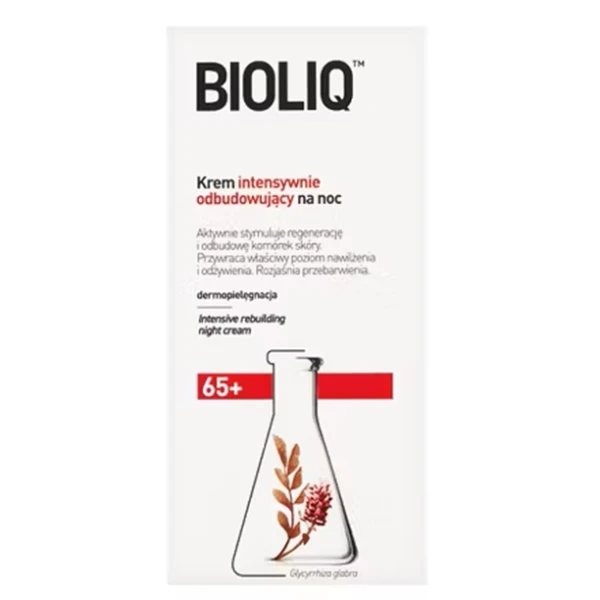Bioliq 65+, krem intensywnie odbudowujący, na noc, 50ml