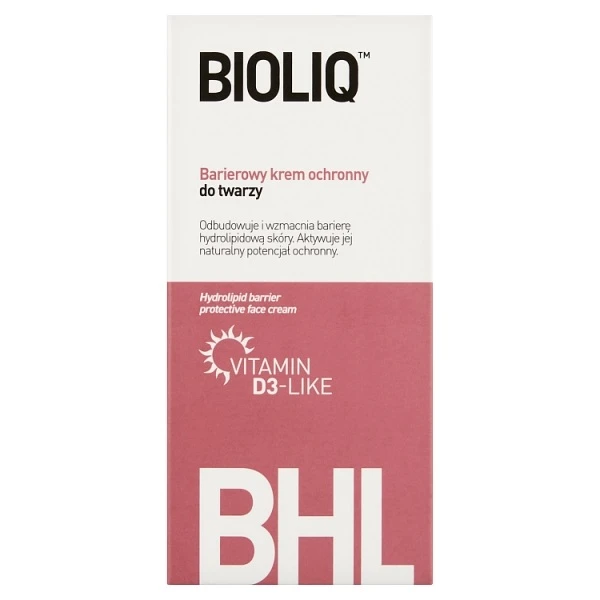 Bioliq BHL, barierowy krem ochronny do twarzy, od urodzenia, 50ml