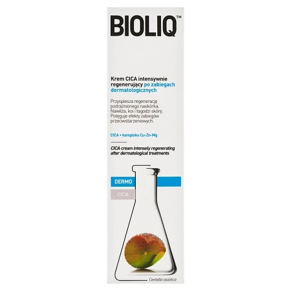 Bioliq Dermo Cica, krem intensywnie regenerujący po zabiegach dermatologicznych, 30ml