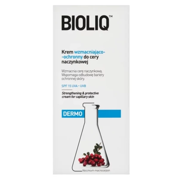 Bioliq Dermo, krem wzmacniająco-ochronny do cery naczynkowej, 30ml