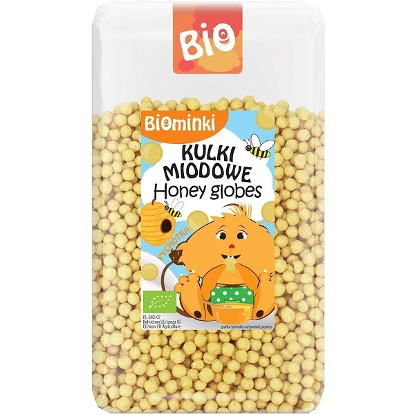 Biominki Bio, kulki miodowe, 300g