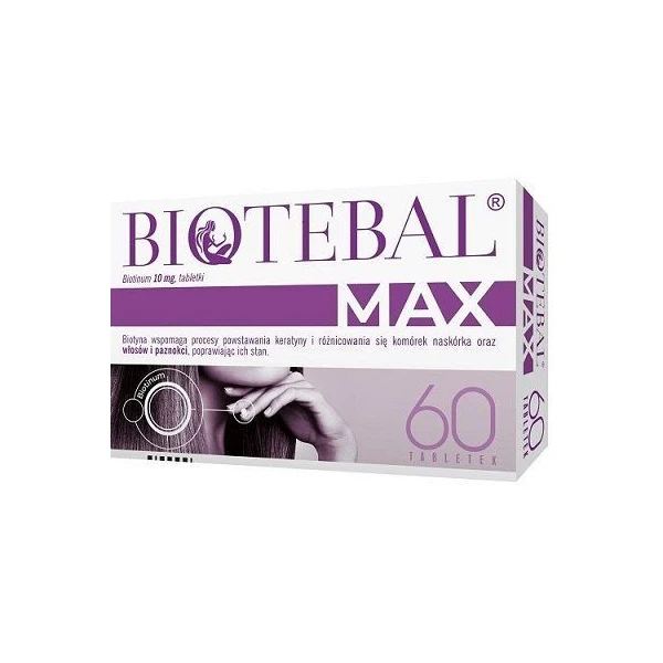 Biotebal Max 10mg, 60 tabletek