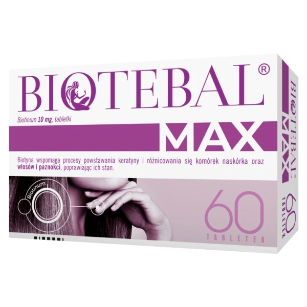 Biotebal Max 10mg, 60 tabletek