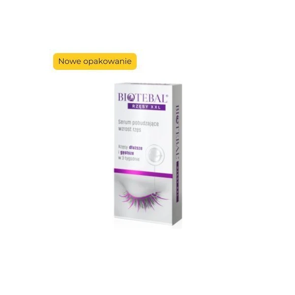 Biotebal rzęsy XXL, serum pobudzające wzrost rzęs, 3ml