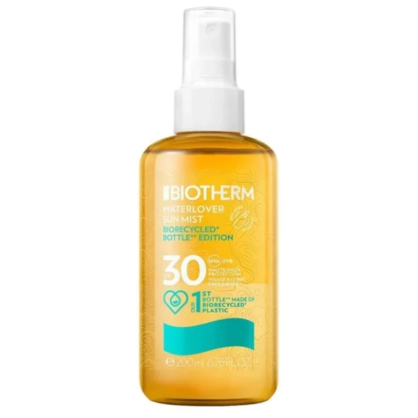 Biotherm Waterlover Sun Mist SPF 30, mgiełka do opalania w sprayu, 200ml