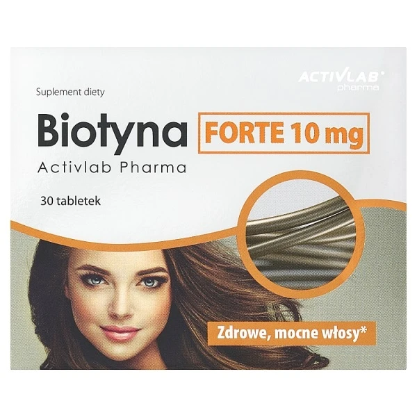 Activlab Pharma, Biotyna Forte 10mg, 30 tabletek