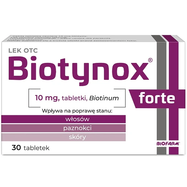 Biotynox Forte 10mg, 30 tabletek