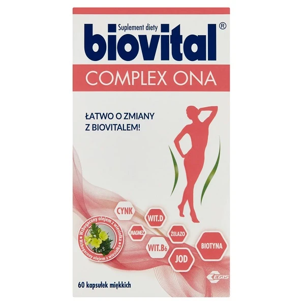 Biovital Complex ONA, 60 kapsułek