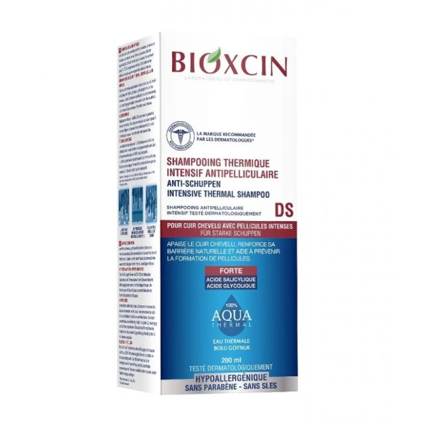 Bioxcin Aqua Thermal DS, szampon przeciwłupieżowy, 200ml