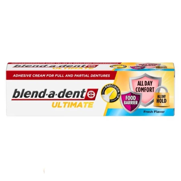 Blend-a-dent Ultimate, klej do protez, Fresh, 40g