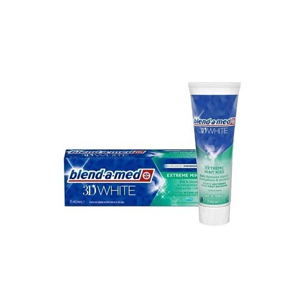 Blend-a-med 3D White, pasta do zębów, Extreme Mint Kiss, 75ml