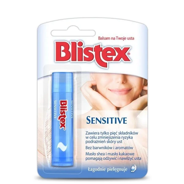 Blistex Sensitive, balsam do ust, 4,25g