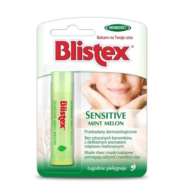 Blistex Sensitive Mint Melon, balsam do ust, 3,7g