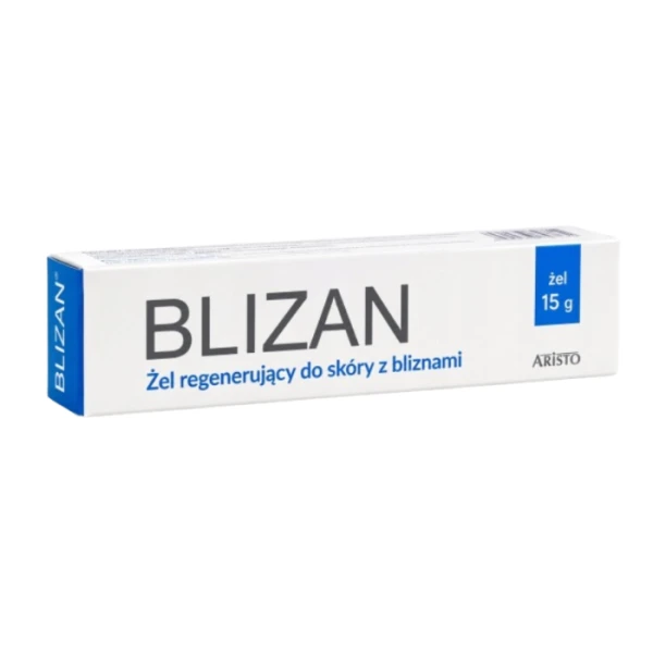 Blizan, żel regenerujący do skóry z bliznami, 15g