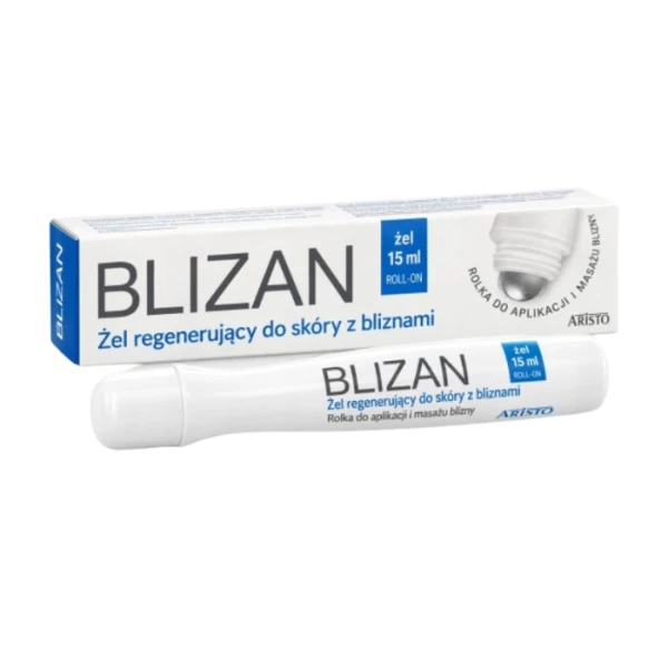 Blizan, żel regenerujący do skóry z bliznami, roll-on, 15ml