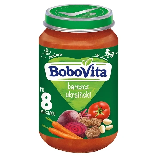 Bobovita, barszcz ukraiński, po 8 miesiącu, 190g