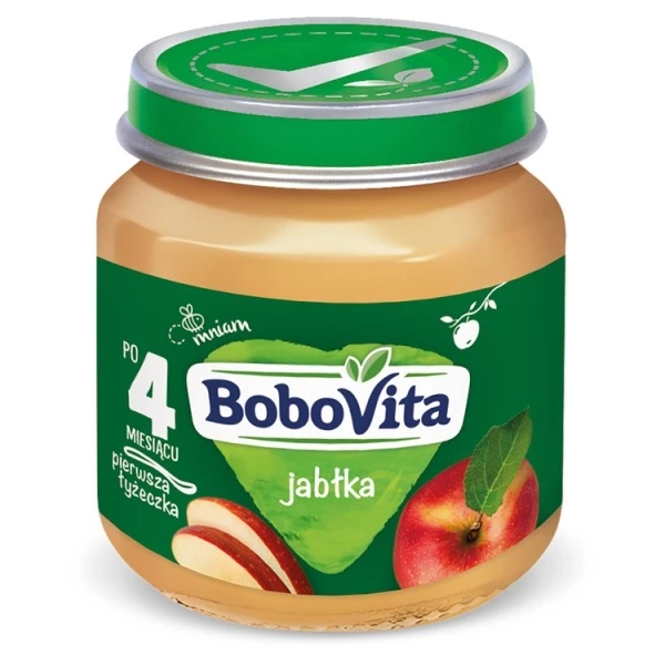 BoboVita Pierwsza Łyżeczka, jabłko, po 4 miesiącu, 125g