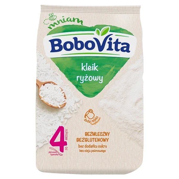 BoboVita Pierwsza Łyżeczka, kleik ryżowy, po 4 miesiącu, 160g