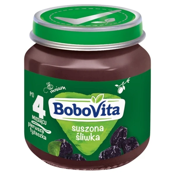 BoboVita Pierwsza Łyżeczka, suszona śliwka, po 4 miesiącu, 125g