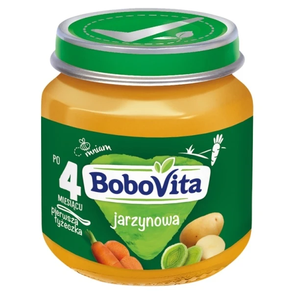 BoboVita Pierwsza Łyżeczka, zupka jarzynowa, po 4 miesiącu, 125g