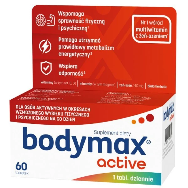 Bodymax Active, 60 tabletek