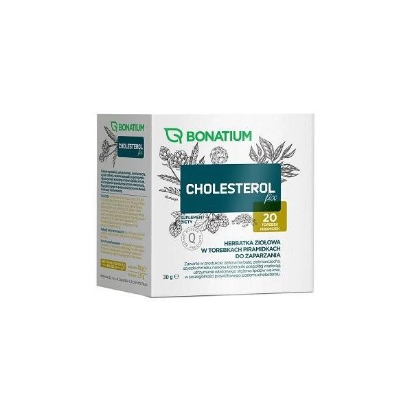 Bonatium, Cholesterol fix, 20 saszetek