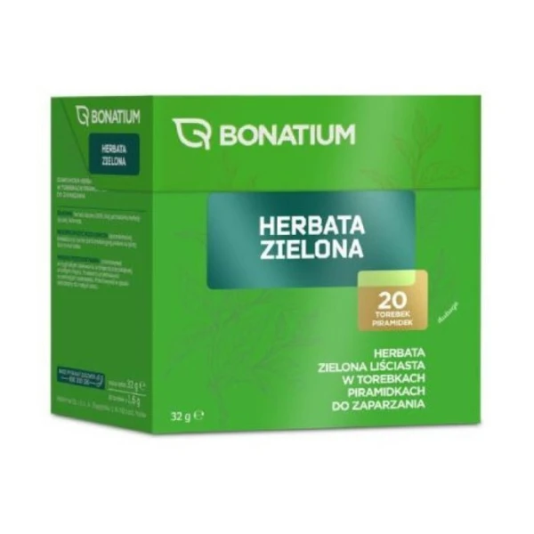 Bonatium, herbata zielona, 20 saszetek
