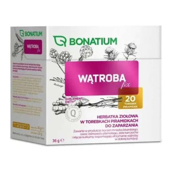 Bonatium, Wątroba fix, 20 torebek