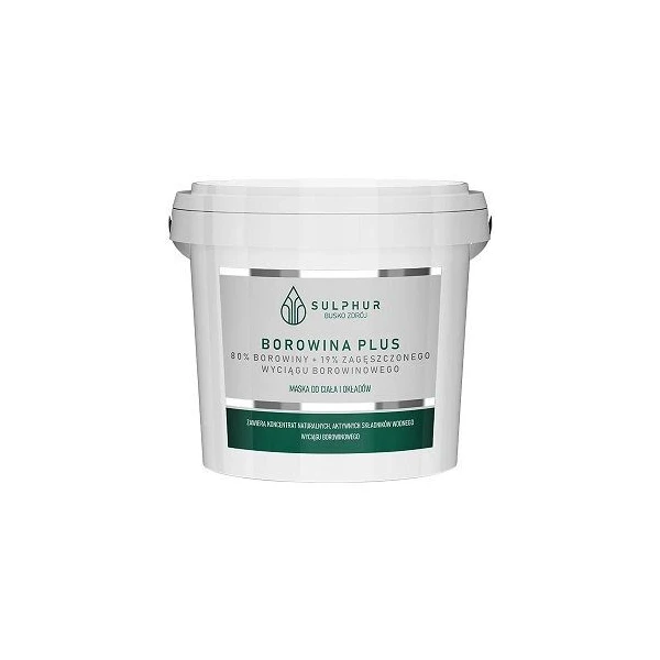 Borowina Plus, maska do ciała i okładów, 1kg