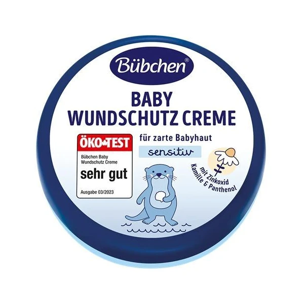 Bubchen Sensitiv, krem ochronny na rany i odparzenia pieluszkowe, dla niemowląt, 150ml