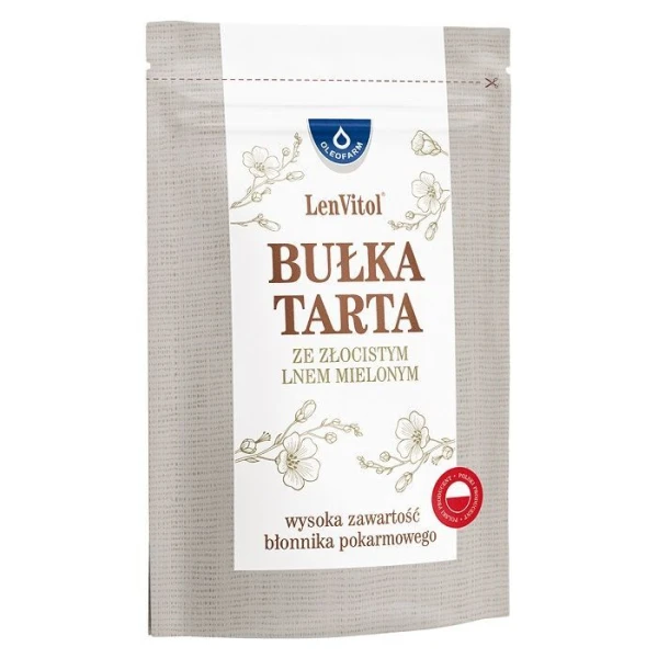 Bułka tarta ze złocistym lnem mielonym, 450g