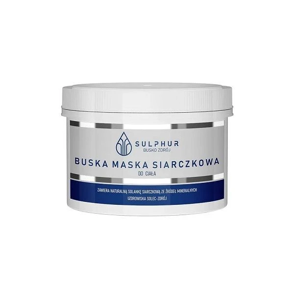 Buska maska siarczkowa, maska do ciała, 500g