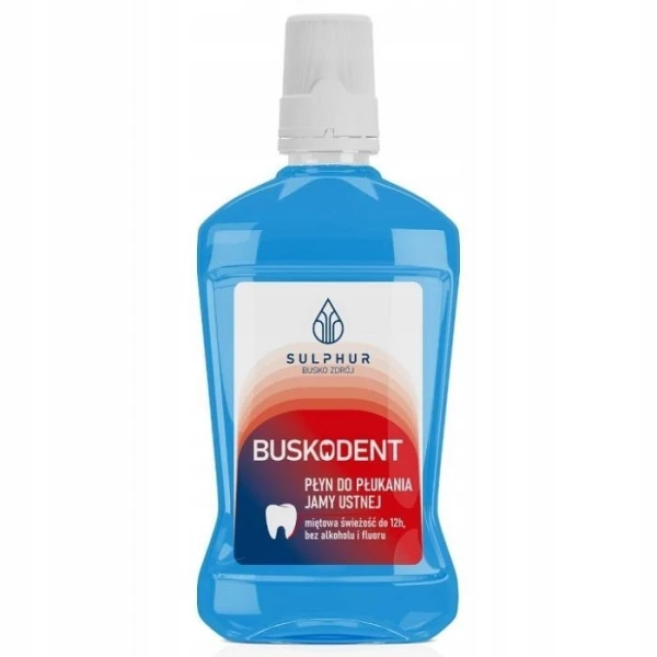 Buskodent, płyn do płukania jamy ustnej, 500ml