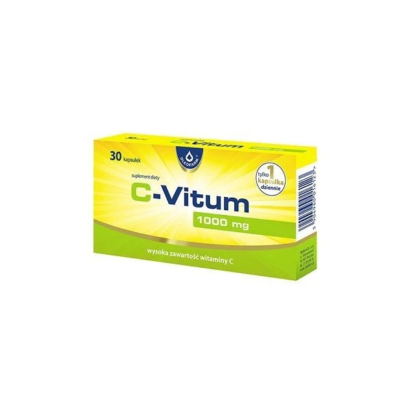 C-Vitum 1000mg, 30 kapsułek