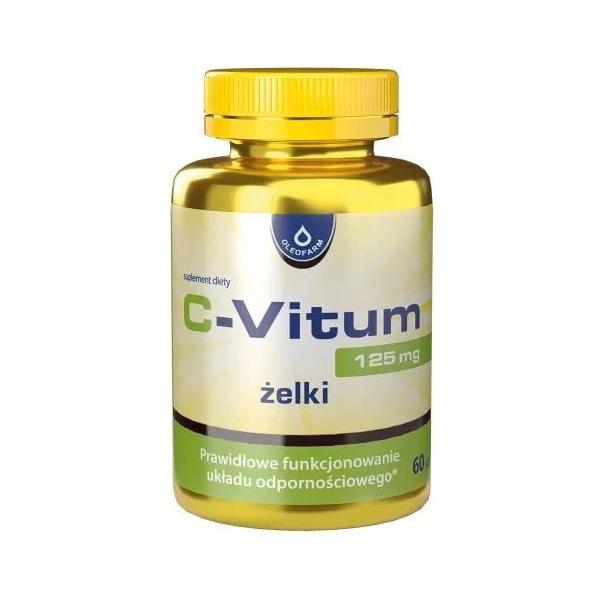 C-Vitum 125mg, żelki, 60 sztuk