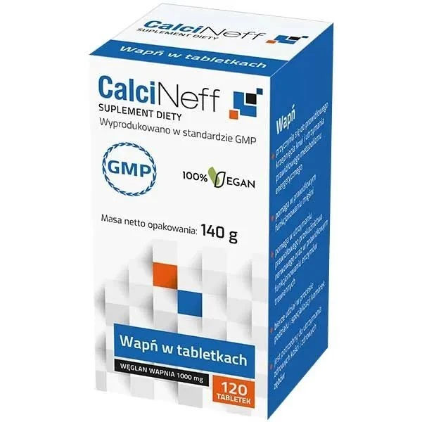 CalciNeff, 120 tabletek