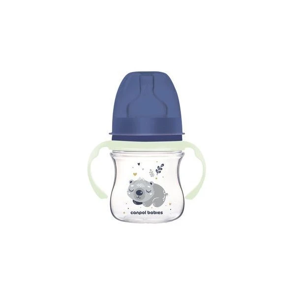 Canpol, butelka antykolkowa, Easy Start, Sleepy Koala, blue, od urodzenia, 35/236, 120ml