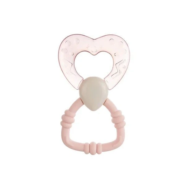 Canpol, gryzak wodny z grzechotką, Magiczna Różdżka, po 3 miesiącu, pink, 56/152, 1 sztuka