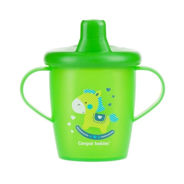 Canpol, kubek niekapek, Toys, green, po 9 miesiącu, 31/200, 1 sztuka