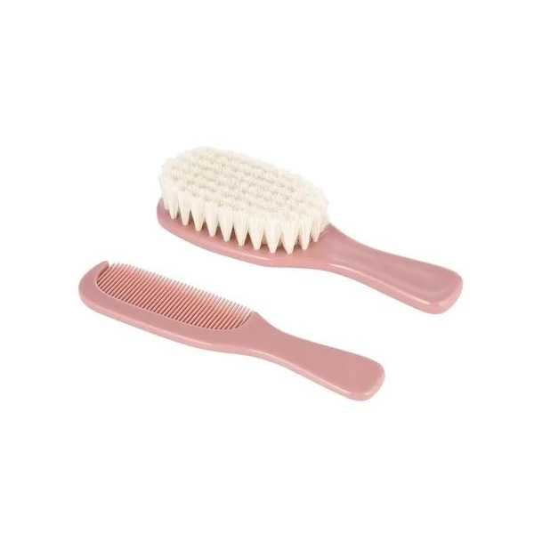 Canpol, szczotka i grzebień do włosów, pink, od urodzenia, 7/406, 1 zestaw