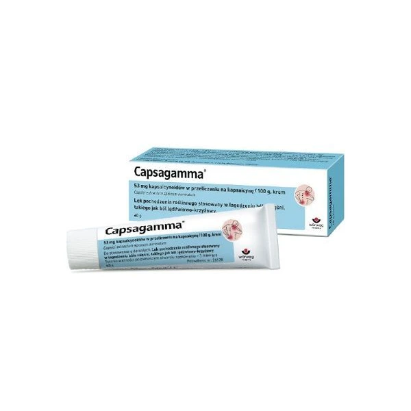 Capsagamma 0,053g/100g, krem, 40g