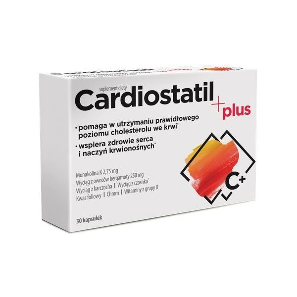 Cardiostatil Plus, 30 kapsułek