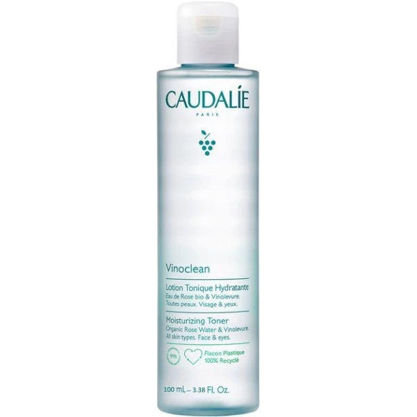 Caudalie Vinoclean, tonik nawilżający do każdego rodzaju skóry, 100ml
