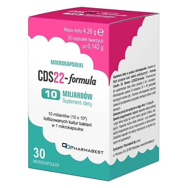 CDS22-Formula 10 mld, 30 mikrokapsułek (dawniej Vivomixx)